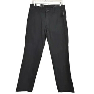 NWT Gap Original Khaki Cotton Pants Straight Leg  Black Size 30x30